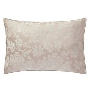 Anne De Solene Calliope Standard Shams Set of 2 Satin Jacquard Cotton Gray Sham
